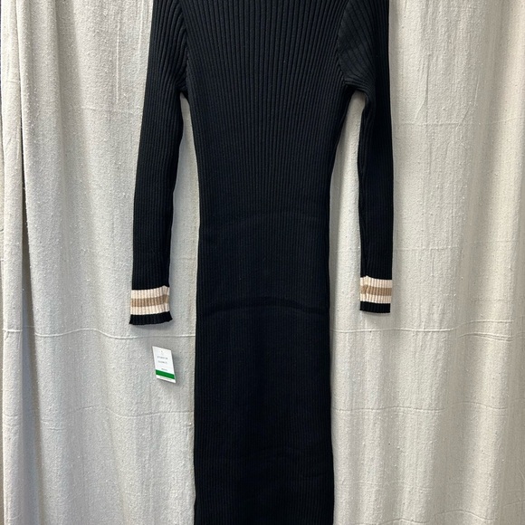 Taylor Women's/ NWT/Color Blocked /Ribbed Knit Dress/ L - Picture 7 of 12